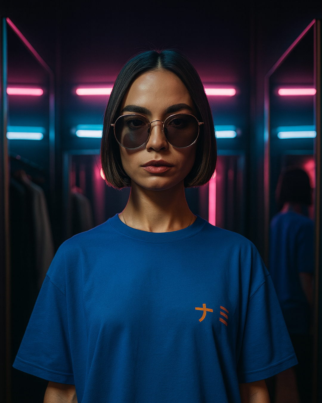 Nami Wave Oversized T Shirt