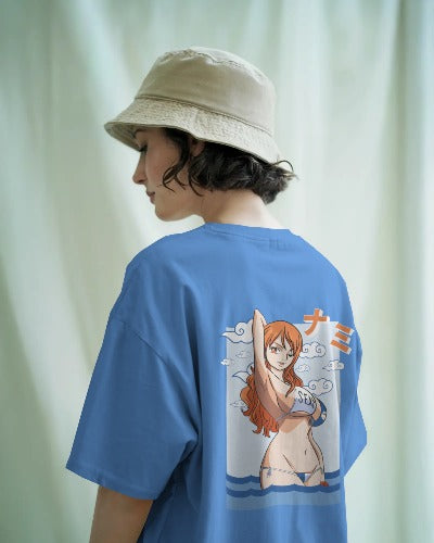 Nami Wave Oversized T Shirt