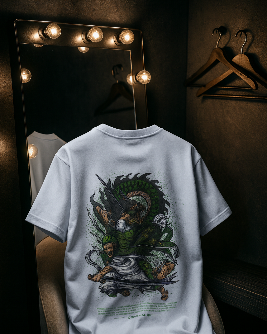 Zoro Dragon Strike Oversized T-Shirt